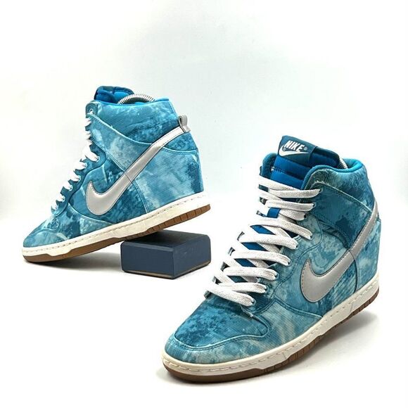 Nike Dunk Sky Hi Print 'Clearwater' - RARE - Picture 2 of 10